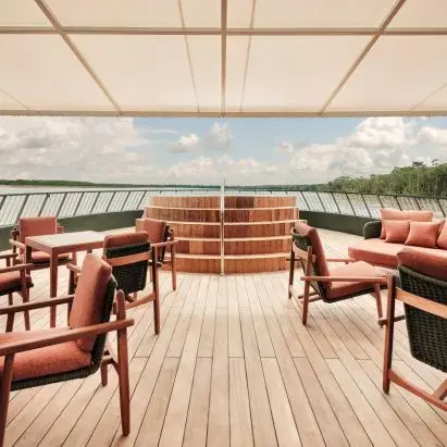 A Floating Gallery on the Amazon