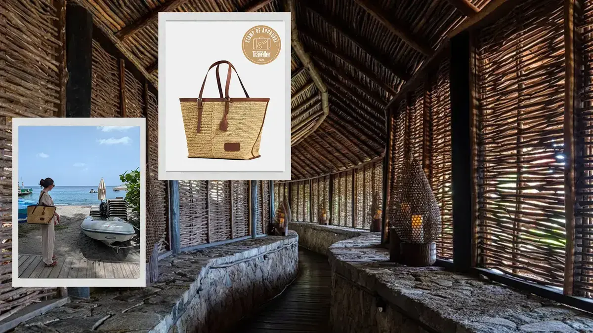 Antler Launches Versatile Raffia Tote for Travelers