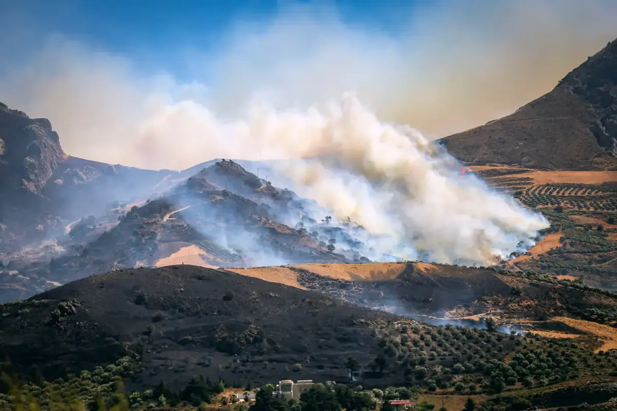 Wildfires Rage Across Greek Islands, Sparking Safety Concerns