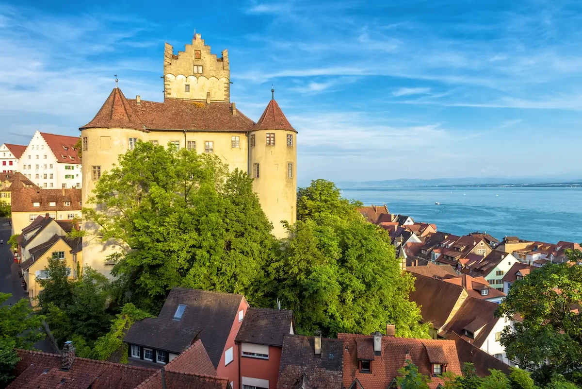 Fairytale Castle Town Rises Above Central Europe's Largest Lake