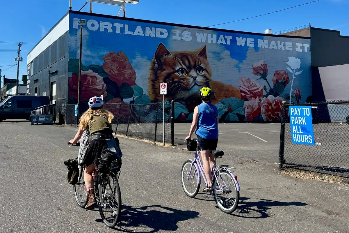 Pedaling Through Portland’s Vibrant Cultural Core
