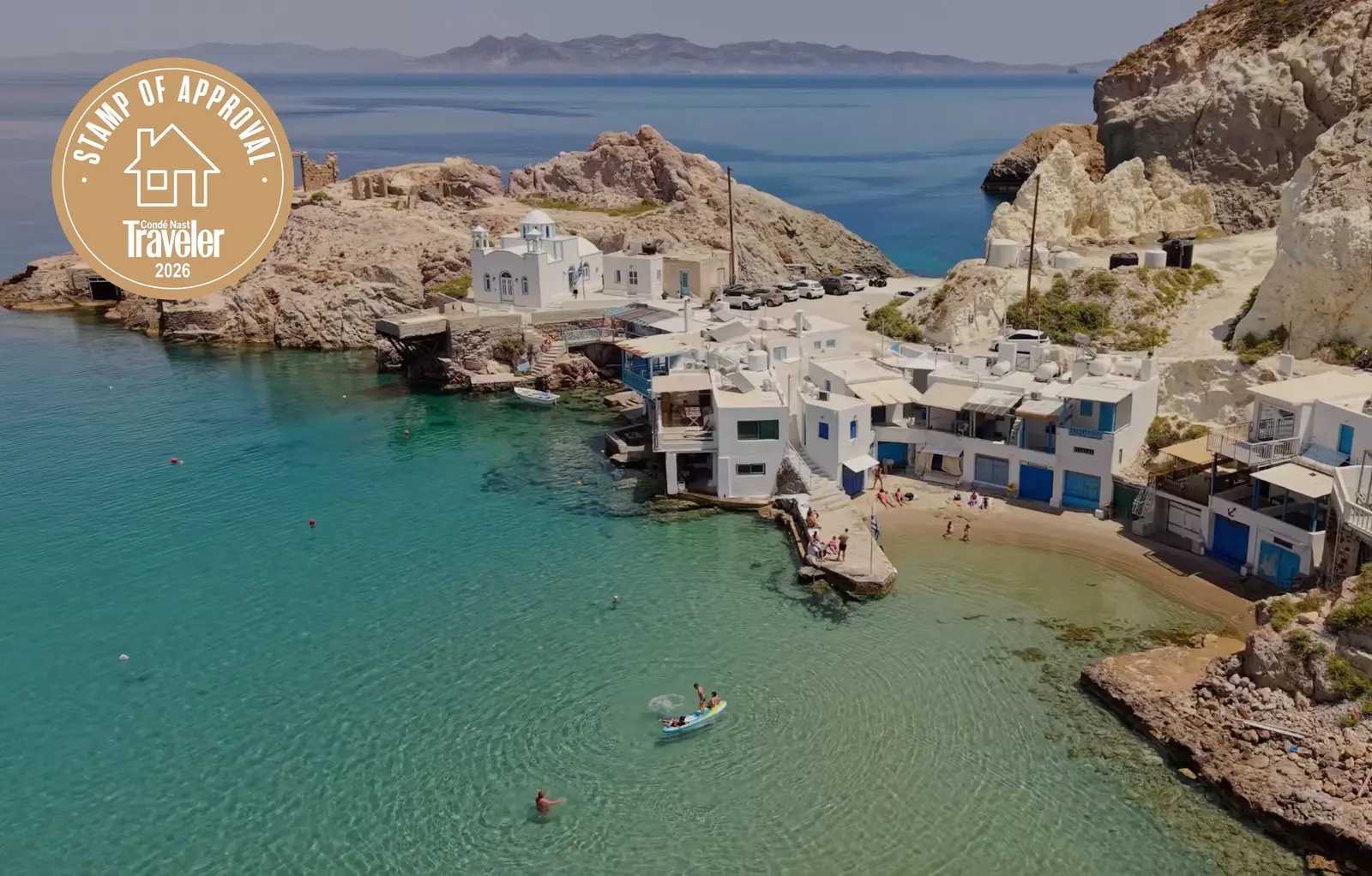 Dreamy Boathouse Airbnb on Milos Offers Direct Access to the Aegean